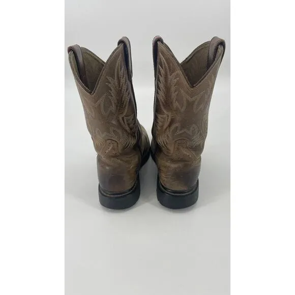 Ariat Challenger Men's 9.5D Western Cowboy Boots 10002504 Brown Rodeo Rancher