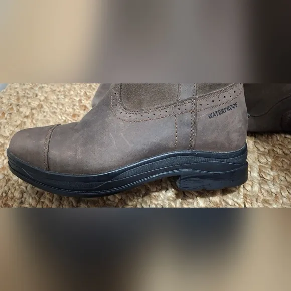 Ariat Windermere Waterproof Boots Women's Brown Leather Boots Sz 8B Equestrian