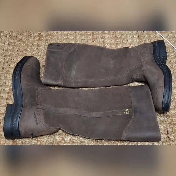 Ariat Windermere Waterproof Boots Women's Brown Leather Boots Sz 8B Equestrian