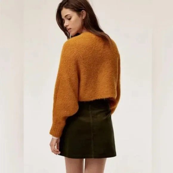 Aritizia Wilfred - Aaliyah Corduroy Mini Skirt