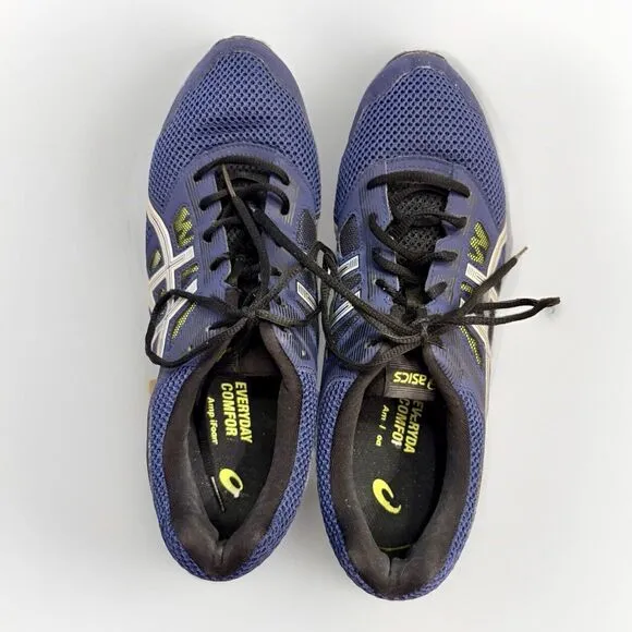 Asics Gel-Contend 5 Men’s Running Shoes – Blue (Size 11 US) Comfortable Gym