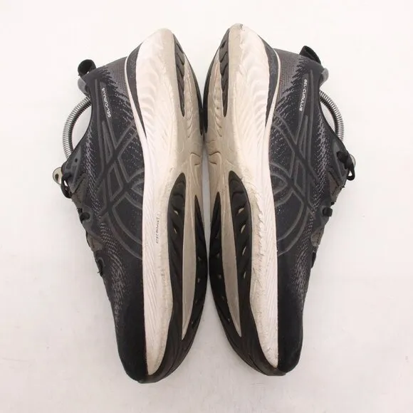 Asics Gel-Cumulus 25 Men's 9 Shoes Running Walking Gym Black White 1011B621