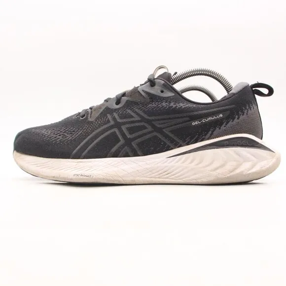 Asics Gel-Cumulus 25 Men's 9 Shoes Running Walking Gym Black White 1011B621