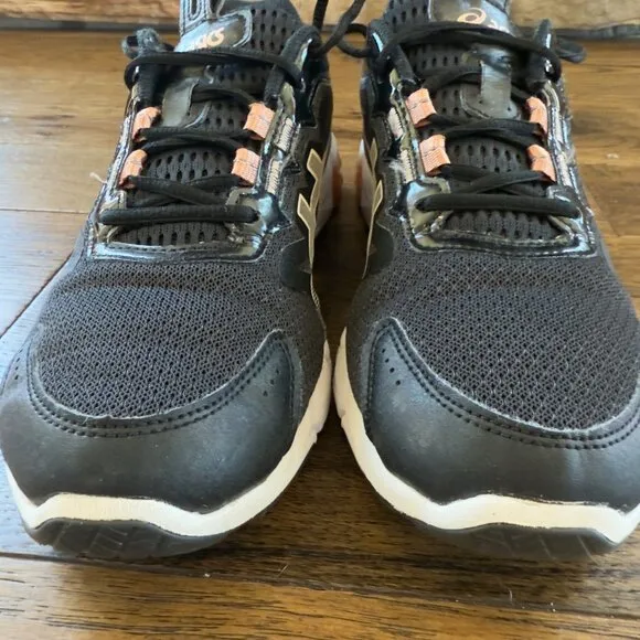 ASICS Gel Quantum 90 Women’s Size 9 Black Running Shoes 1202A345 Sneakers Gym