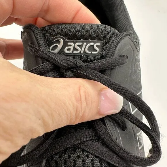 Asics Gel-Rocket Vollyball Shoes Black/Silver 7.5