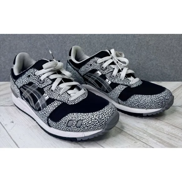 Asics x Awake NY Men's Size 7 1201A7-42 Gel-Lyte III OG Black Headcrack