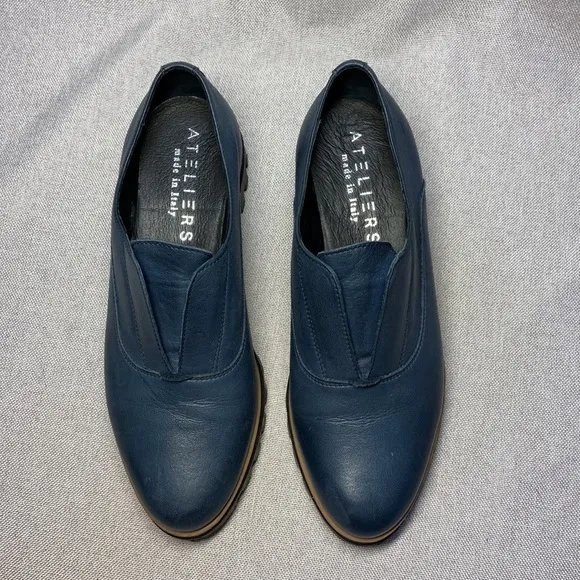 ATELIERS BARTON Leather Women’s Shoes Size 39 US-7.5