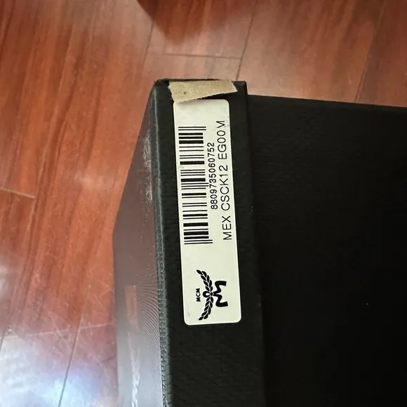 Authentic MCM indoor slippers
