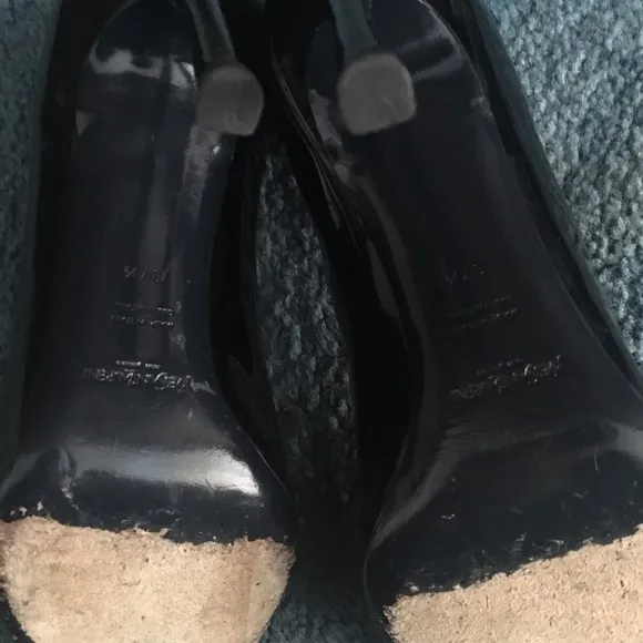Authentic YSL patent leather pumps