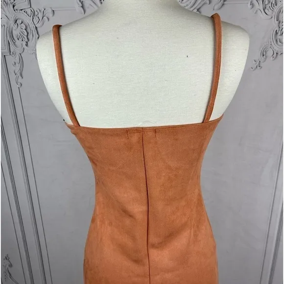 Autum Spice Slim Fit Mini Dress