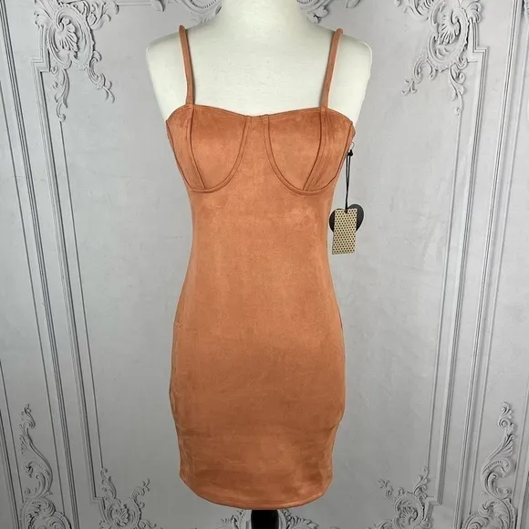 Autum Spice Slim Fit Mini Dress