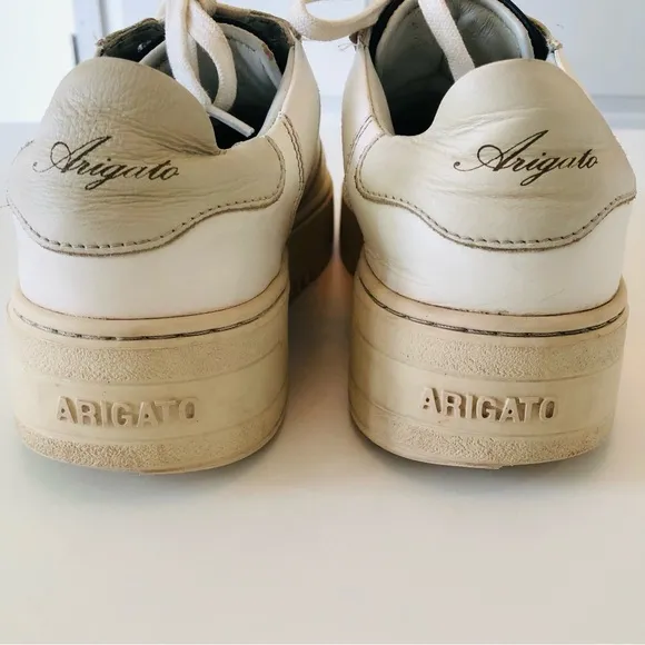 Axel Arigato Orbit Platform Sneakers White Beige Men’s US 7 Women’s US 8.5 EU 39