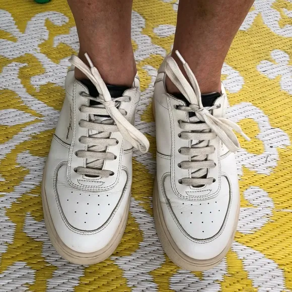 Axel Arigato Orbit Platform Sneakers White Beige Men’s US 7 Women’s US 8.5 EU 39