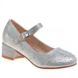 Badgley MischkaGirls' Sophie Rhinestone Dress Mary Janes (Youth)