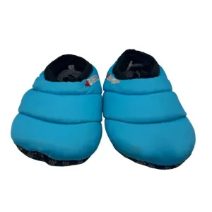 Baffin Size Large Cush Insulated Slipper Shoes Blue &amp; Black Durable &amp; Cozy