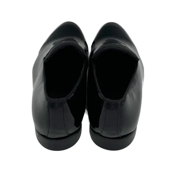 Baldi London Men's Hoff Patent Leather Dress Shoe in Black Size 10