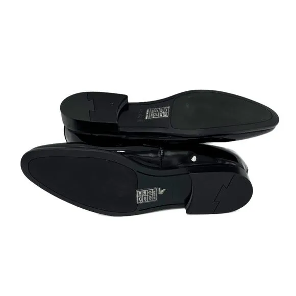 Baldi London Men's Hoff Patent Leather Dress Shoe in Black Size 10