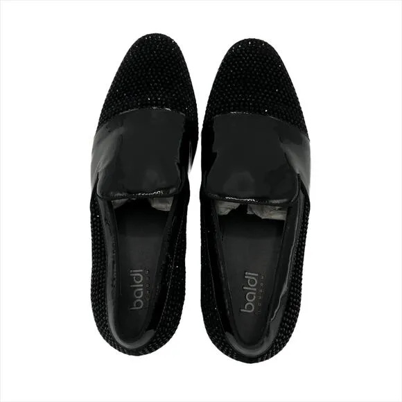 Baldi London Men's Johny Patent Leather Dress Shoe in Black Size 10