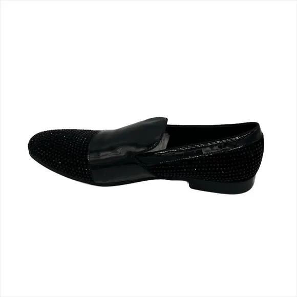 Baldi London Men's Johny Patent Leather Dress Shoe in Black Size 10