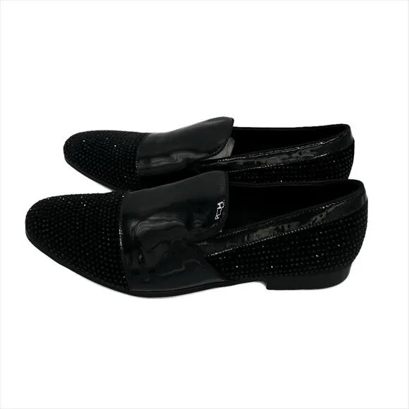 Baldi London Men's Johny Patent Leather Dress Shoe in Black Size 10