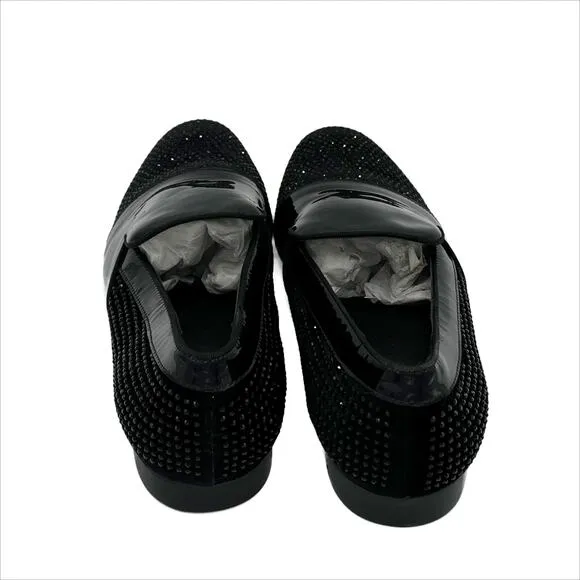 Baldi London Men's Johny Patent Leather Dress Shoe in Black Size 10