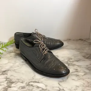 Ballys’s of Switzerland Grey Leather Wingtip