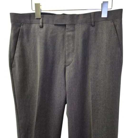 Banana Republic 100% Wool Tailored Slim Fit Dress Pants Size 33x32