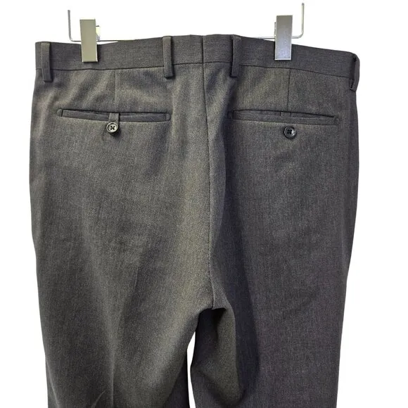 Banana Republic 100% Wool Tailored Slim Fit Dress Pants Size 33x32