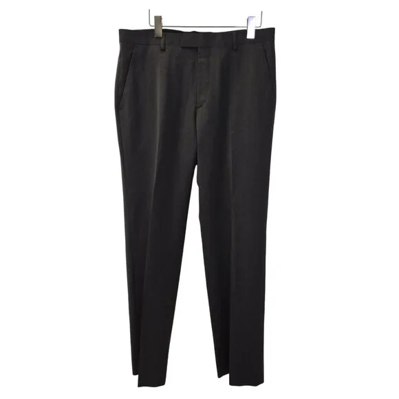 Banana Republic 100% Wool Tailored Slim Fit Dress Pants Size 33x32