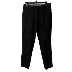 Banana Republic Black Slim Fit Stretch Dress Pants Size 30X32