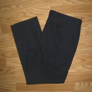 Banana Republic Blue Slim Fit Wool Dress Pants