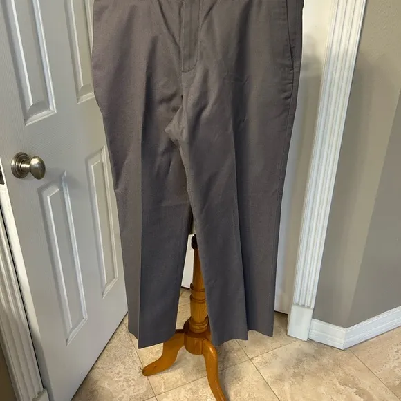 Banana Republic Gray Dress Pants Tailored Slim Fit