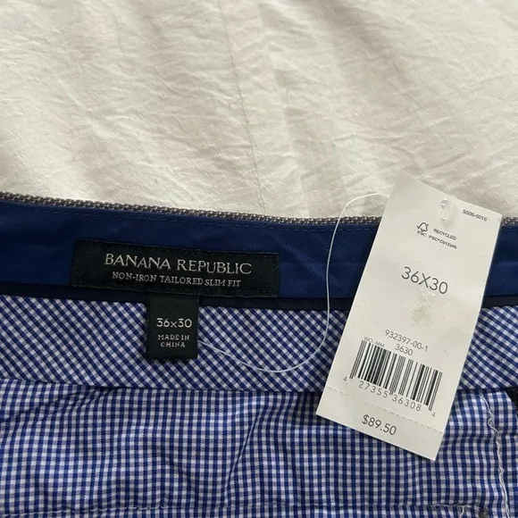 Banana Republic Gray Dress Pants Tailored Slim Fit