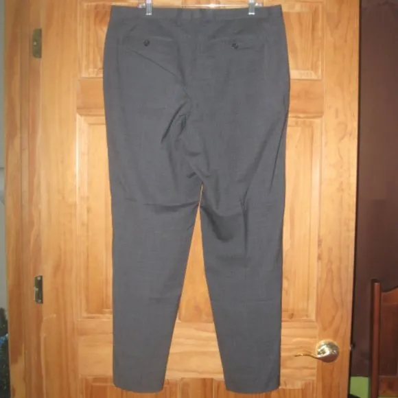 Banana Republic Gray Slim Fit Wool Dress Pants