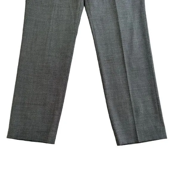🔃Banana Republic Men’s Gray Wool Straight Leg Slim Fit Dress Pants