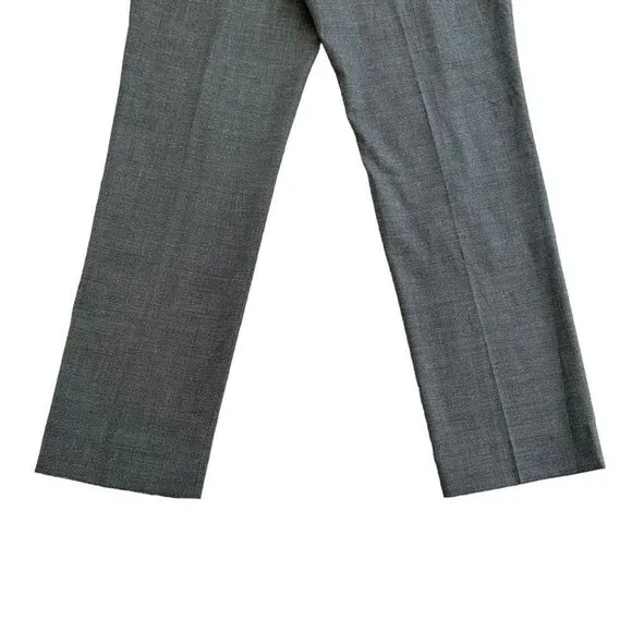 🔃Banana Republic Men’s Gray Wool Straight Leg Slim Fit Dress Pants