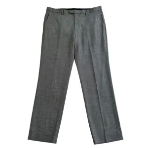 🔃Banana Republic Men’s Gray Wool Straight Leg Slim Fit Dress Pants