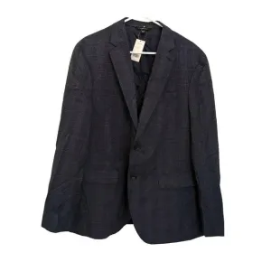 Banana Republic NEW Men's Blazer Dress Coat Size 42r Blue Plaid Slim Fit.