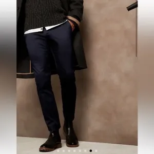 Banana Republic Slim Core Temp Pant Midnight Navy Blue Slim Fit Men’s BR 32 x 30