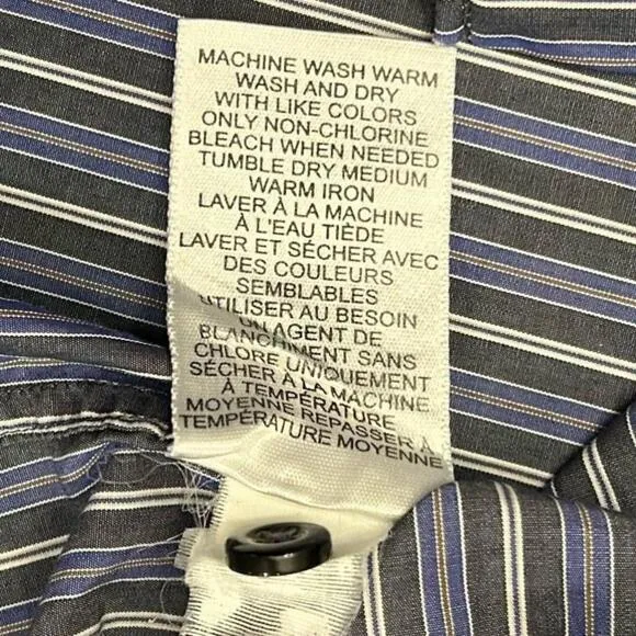 Banana Republic Slim Fit Dress Shirt/Mens/Large 16-16.5