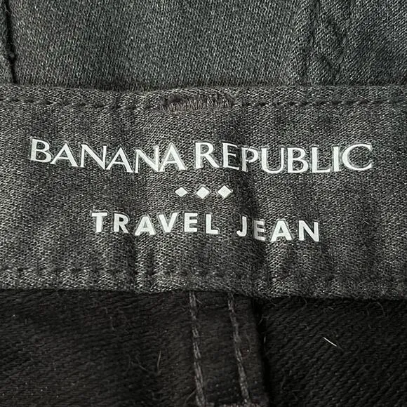 Banana Republic Slim Fit Travel Jean Dark Gray Size 30x32
