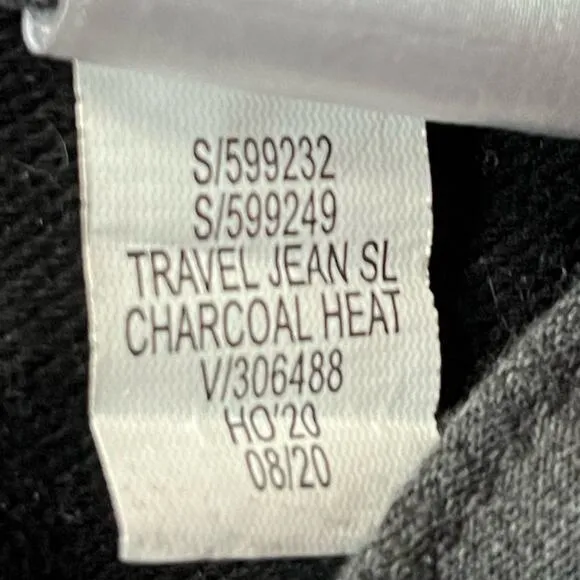 Banana Republic Slim Fit Travel Jean Dark Gray Size 30x32