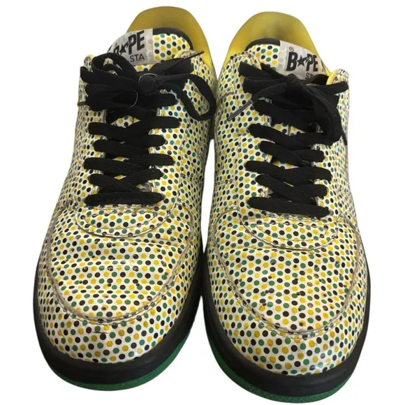 Bape Sta patent leather sneakers Size 13