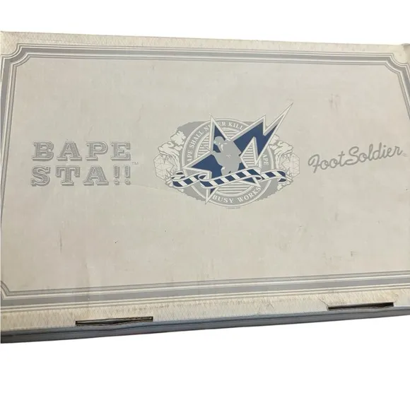 Bape Sta patent leather sneakers Size 13
