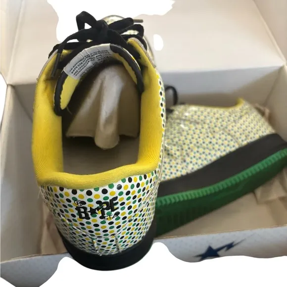 Bape Sta patent leather sneakers Size 13
