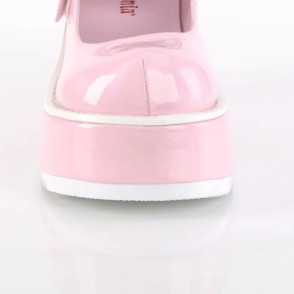 Barbie Barbiecore Platform Hologram Patent Leather Maryjane Shoes