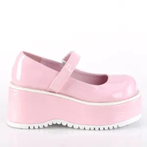 Barbie Barbiecore Platform Hologram Patent Leather Maryjane Shoes