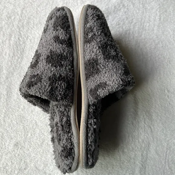 Barefoot Dreams CozyChic Leopard-Print Slippers