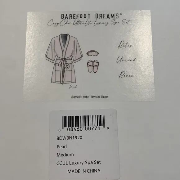 Barefoot Dreams Luxury Spa Set