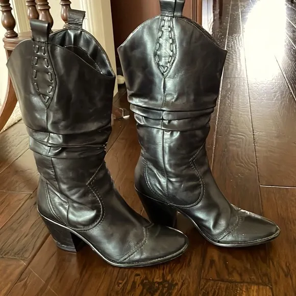 BCBG Generation Black Heeled‎ Boots